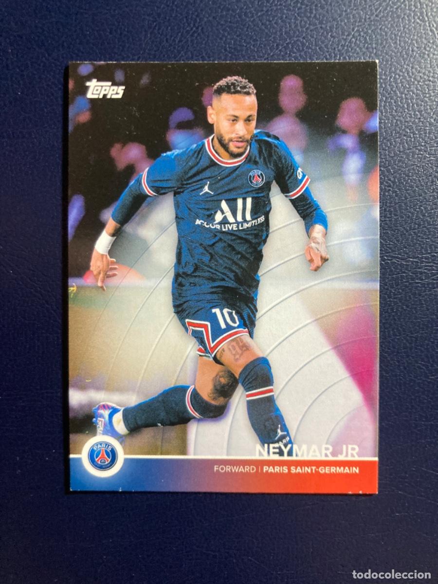 Figurine di Calcio: 17 NEYMAR - PARIS SAINT GERMAIN PSG - 2021 2022 SET TOPPS 21 22