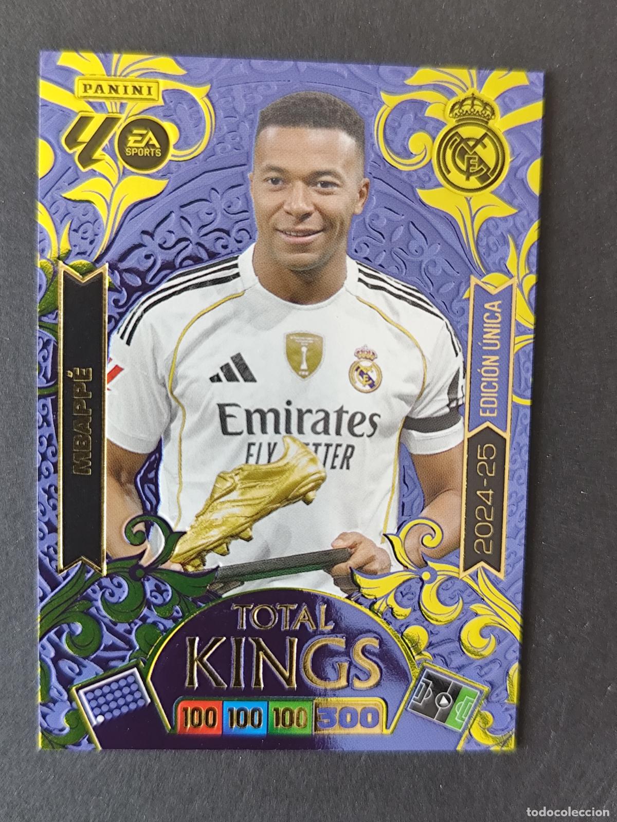 Cromos de F&uacute;tbol: MBAPP&Eacute; 2024-25 DREAM BOX EDICI&Oacute;N &Uacute;NICA REAL MADRID ADRENALYN 2025 2026 25 26