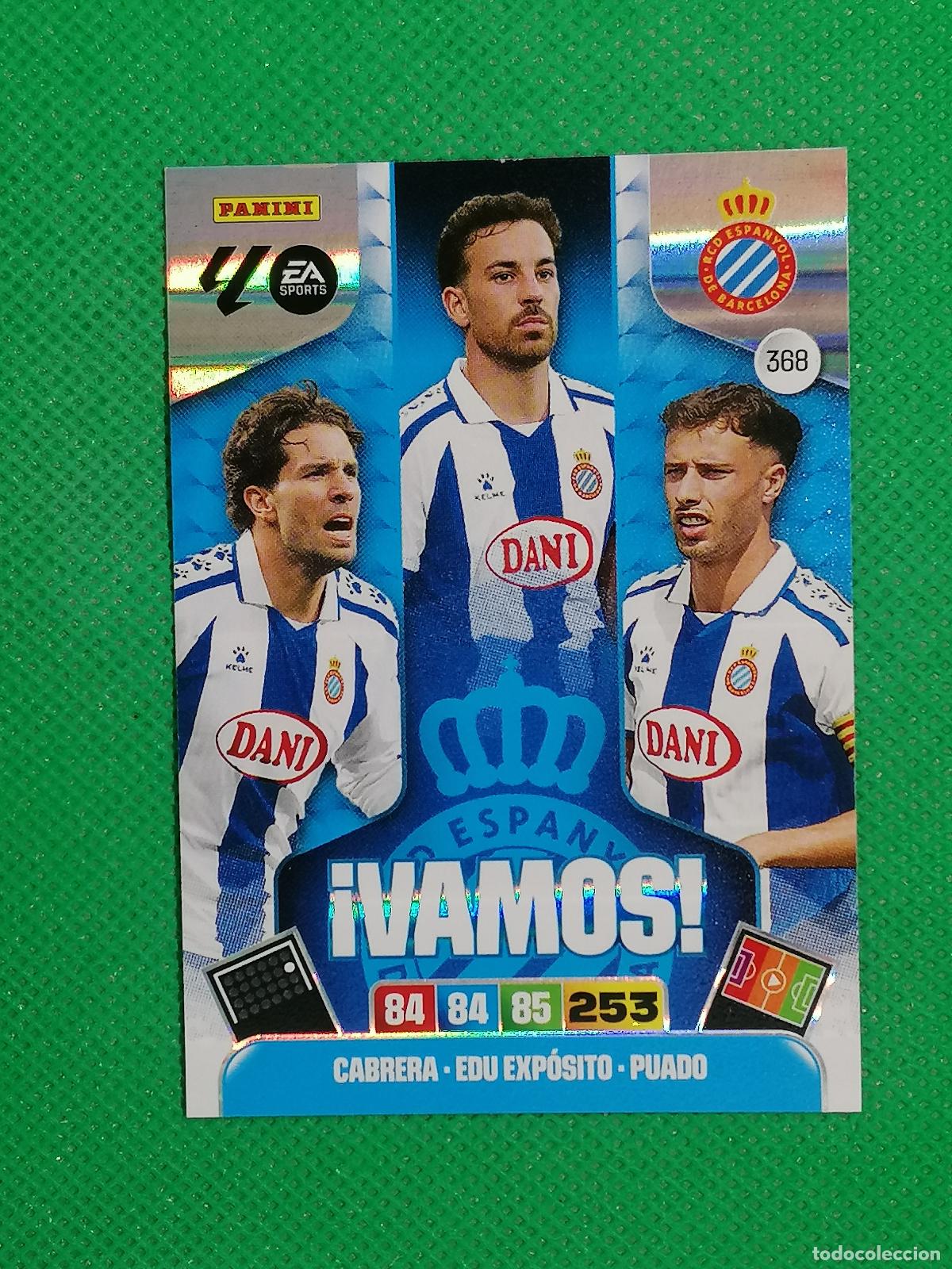 Cromos de F&uacute;tbol: 368 CABRERA EXPOSITO PUADO ESPANYOL VAMOS ⚽ LIGA ADRENALYN XL 2025 2026 25 26 ⚽