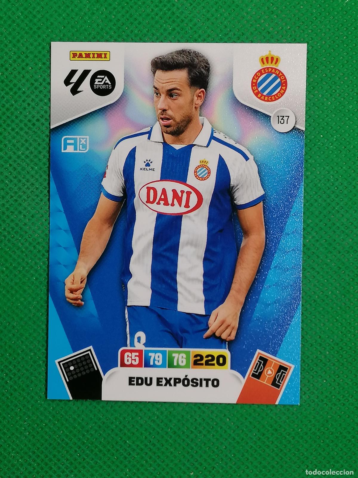 Fu&szlig;ball-Sticker: 137 EDU EXPOSITO ESPANYOL ⚽ LIGA ADRENALYN XL 2025 2026 25 26 ⚽
