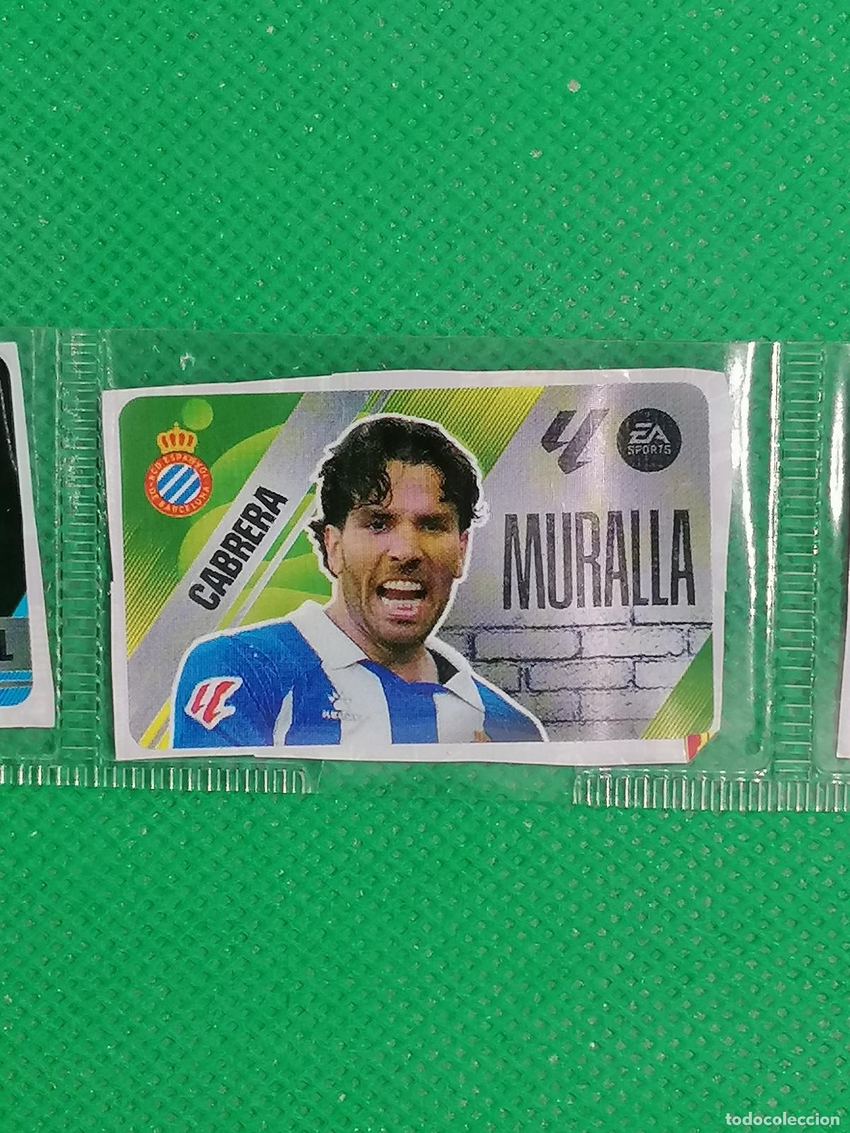 Cromos de F&uacute;tbol: CABRERA MURALLA ESPANYOL CHICLES SIN PEGAR ⚽ PANINI LIGA ESTE 25 26 2025 2026 ⚽