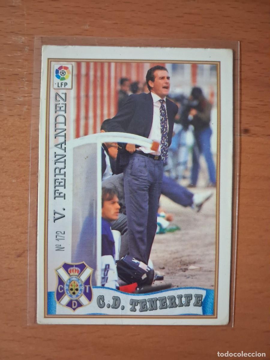 Figurine di Calcio: Mundicromo Las Fichas de la liga 1997 1998 97 98 CD Tenerife 172 Victor Fernandez