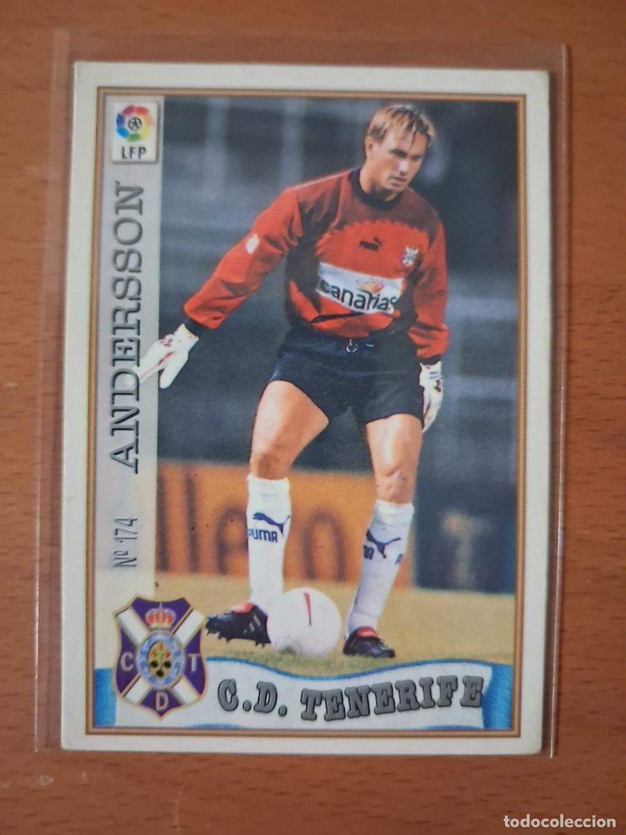 Figurine di Calcio: Mundicromo Las Fichas de la liga 1997 1998 97 98 CD Tenerife 174 Andersson