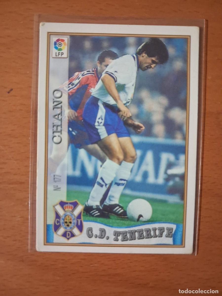 Figurine di Calcio: Mundicromo Las Fichas de la liga 1997 1998 97 98 CD Tenerife 177 Chano