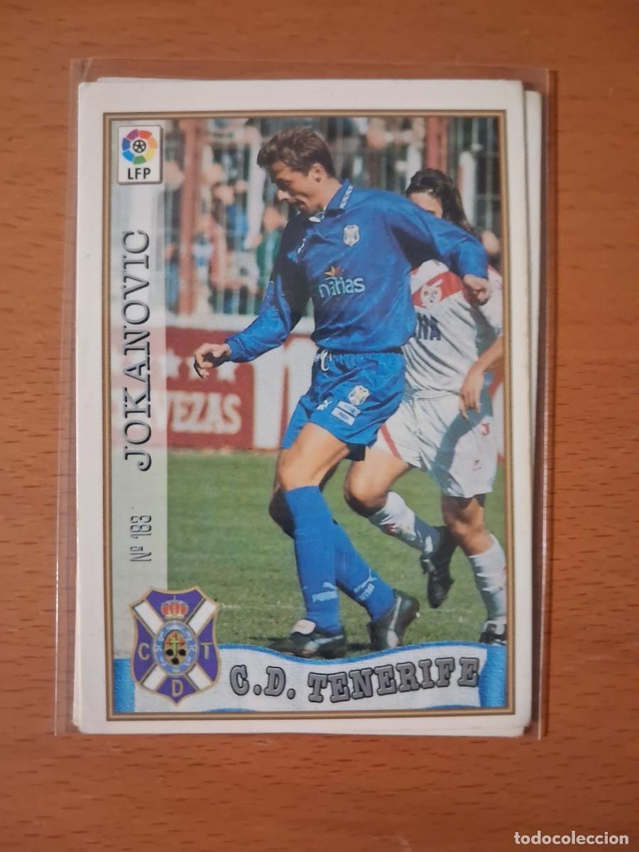 Figurine di Calcio: Mundicromo Las Fichas de la liga 1997 1998 97 98 CD Tenerife 183 Jokanovic