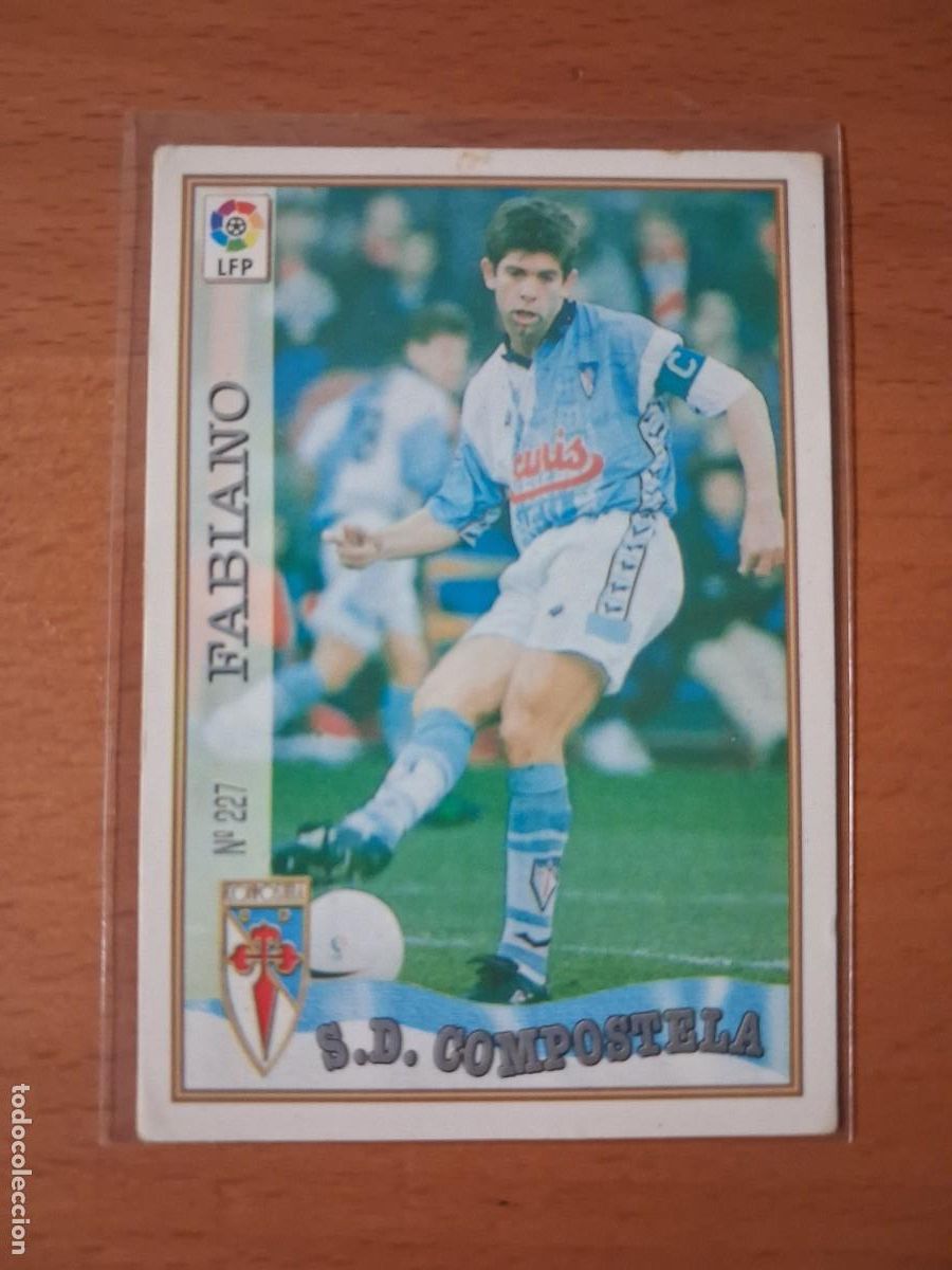 Cromos de F&uacute;tbol: Mundicromo Las Fichas de la liga 1997 1998 97 98 SD Compostela 227 Fabiano