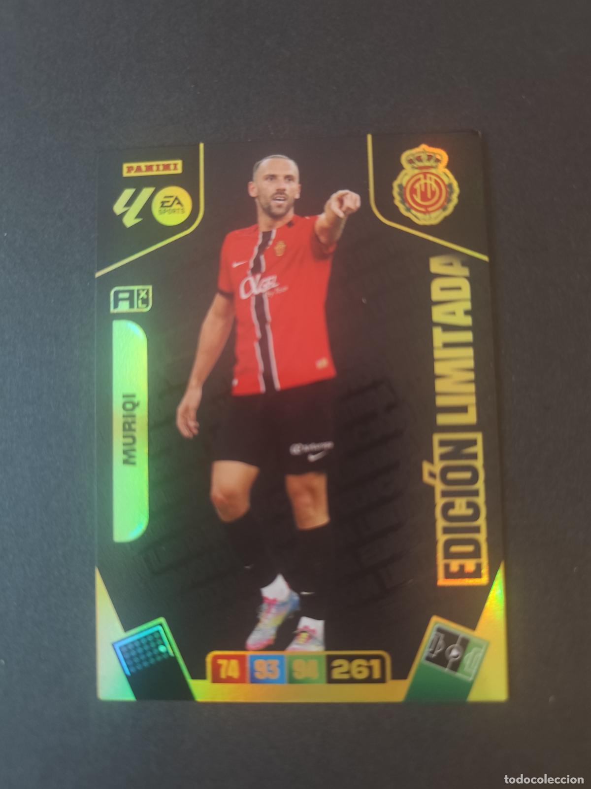 Cromos de F&uacute;tbol: MURIQI MALLORCA POCKET BOX EDICI&Oacute;N LIMITADA ADRENALYN 2025 2026 25 26