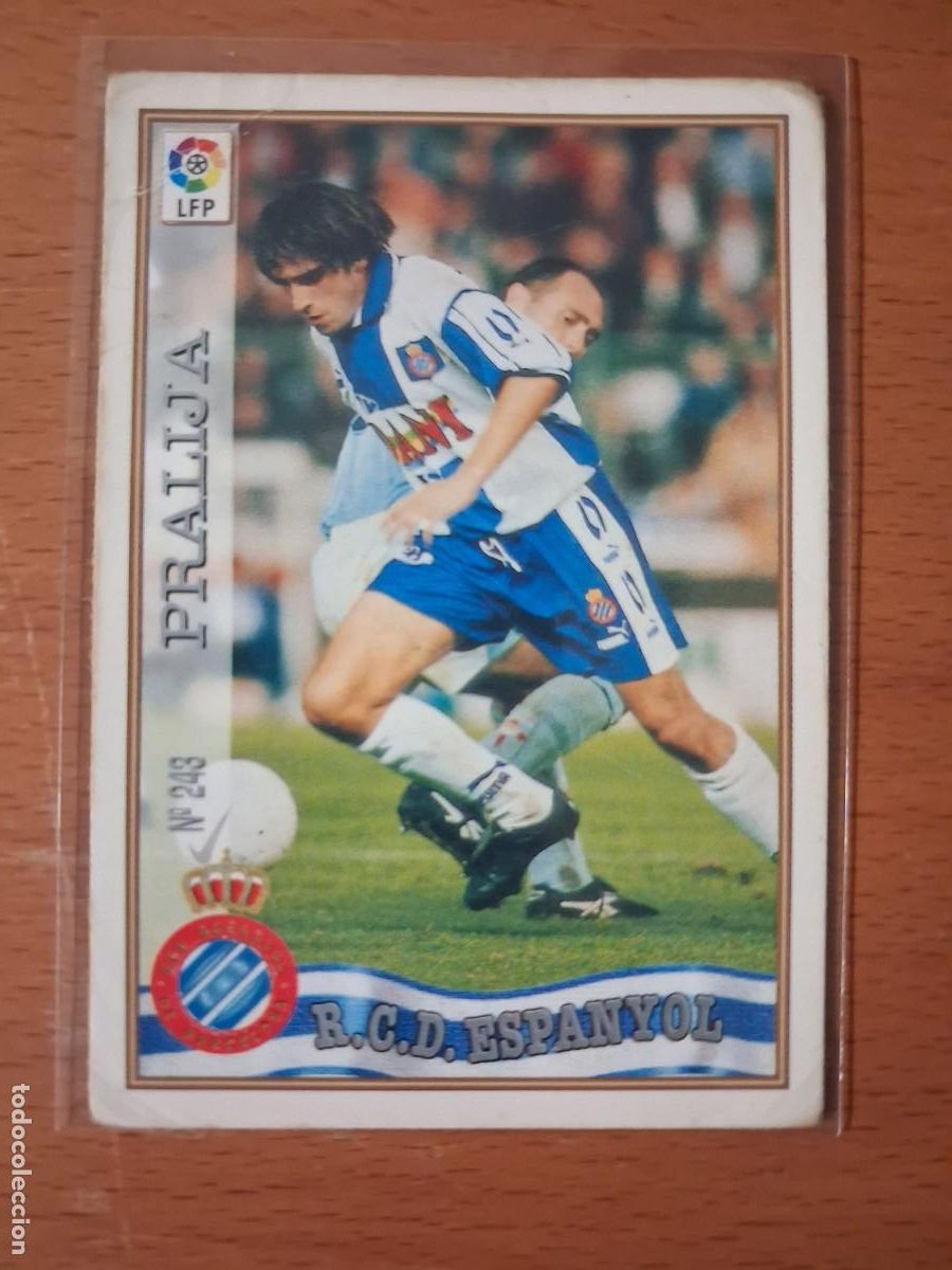 Football Stickers: Mundicromo Las Fichas de la liga 1997 1998 97 98 RCD Espanyol 243 Pralija