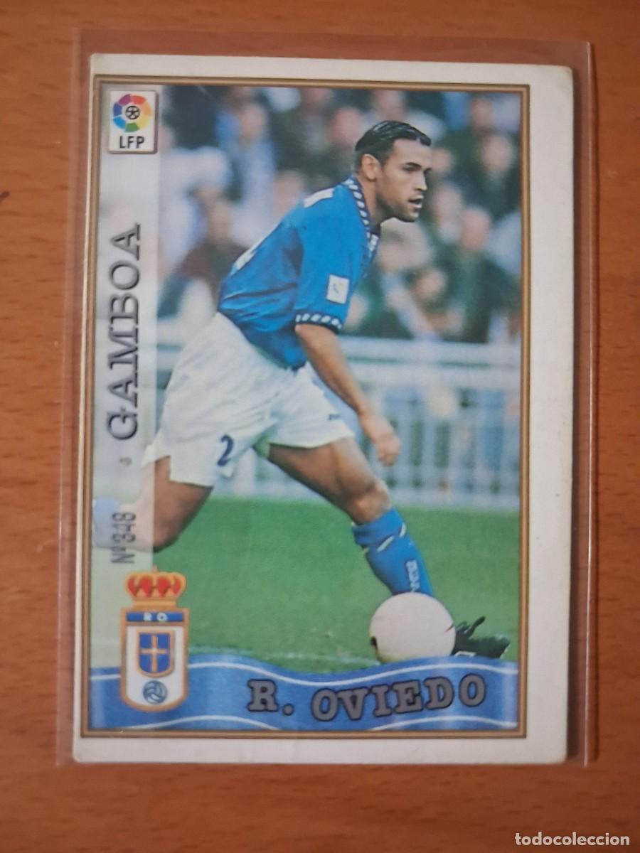 Cromos de F&uacute;tbol: Mundicromo Las Fichas de la liga 1997 1998 97 98 Real Oviedo 348 Gamboa