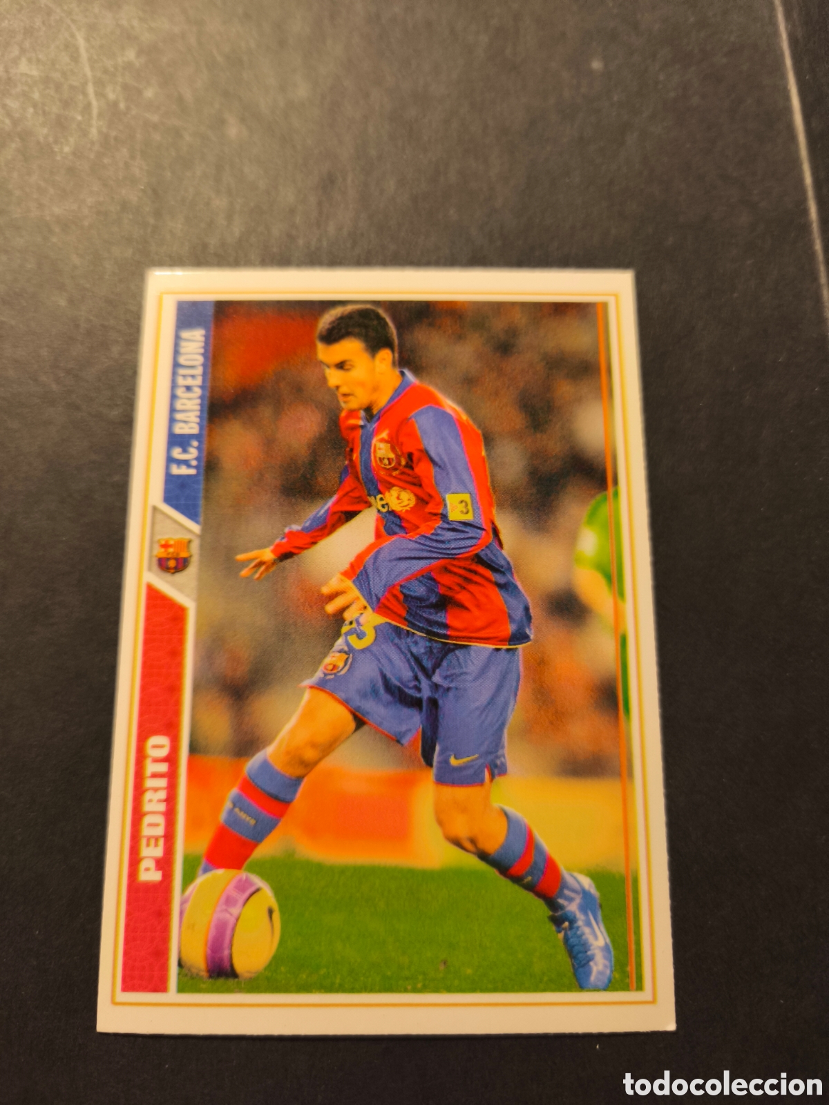 Cromos de Futebol: 1164 PEDRITO FC BARCELONA ROOKIE MUNDICROMO LAS FICHAS DE LA LIGA 2008