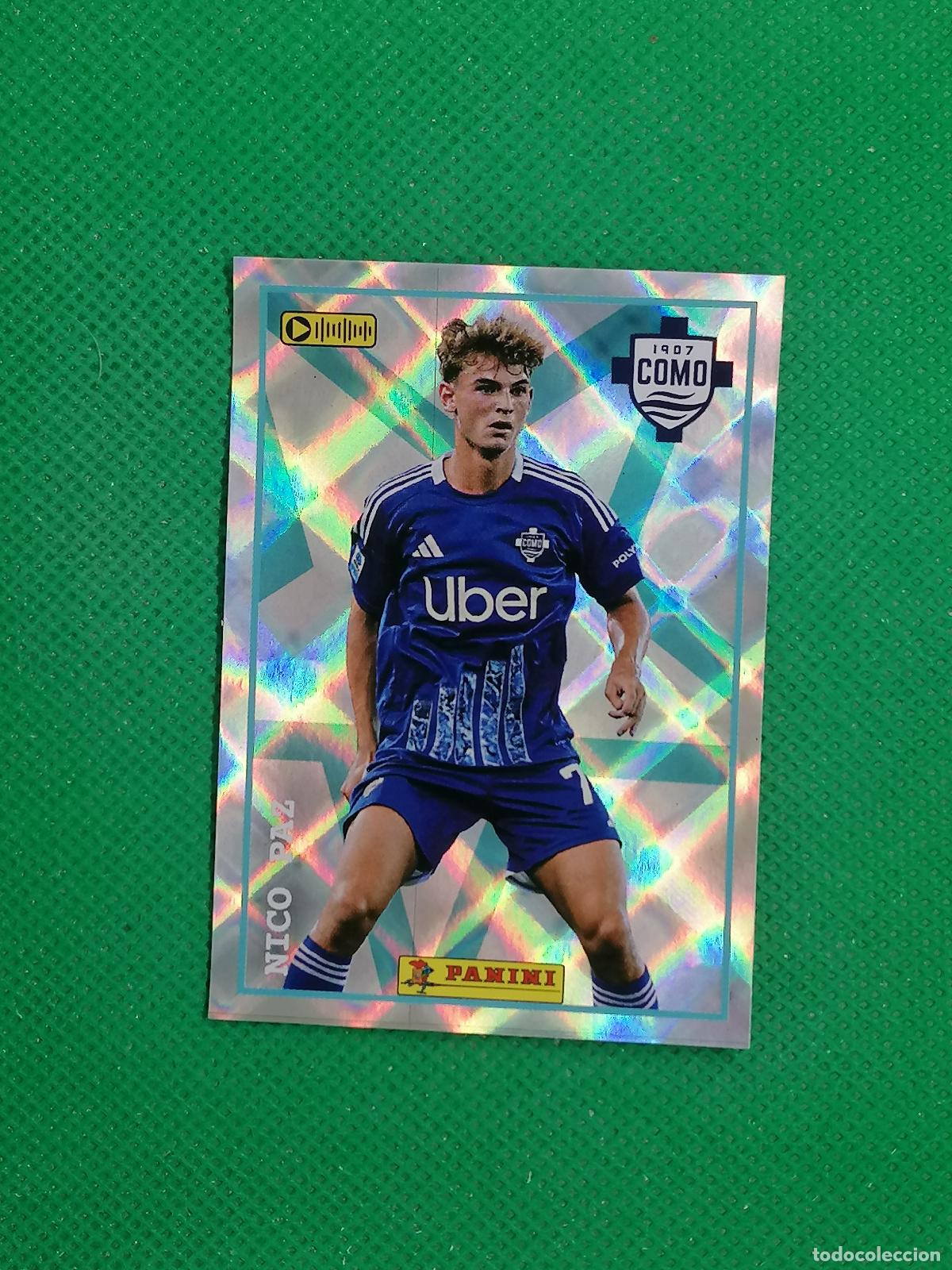 Cromos de F&uacute;tbol: 110 NICO PAZ COMO ⚽ PANINI CALCIATORI STICKERS 2024 2025 24 25 ⚽
