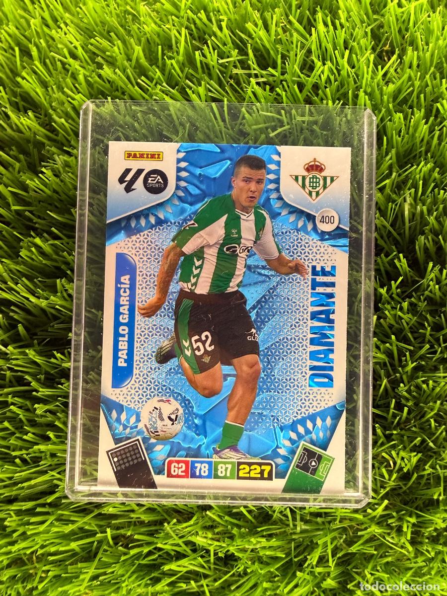 Cromos de F&uacute;tbol: N&ordm; 400 Pablo Garc&iacute;a Diamante Real Betis Adrenalyn XL 25 26