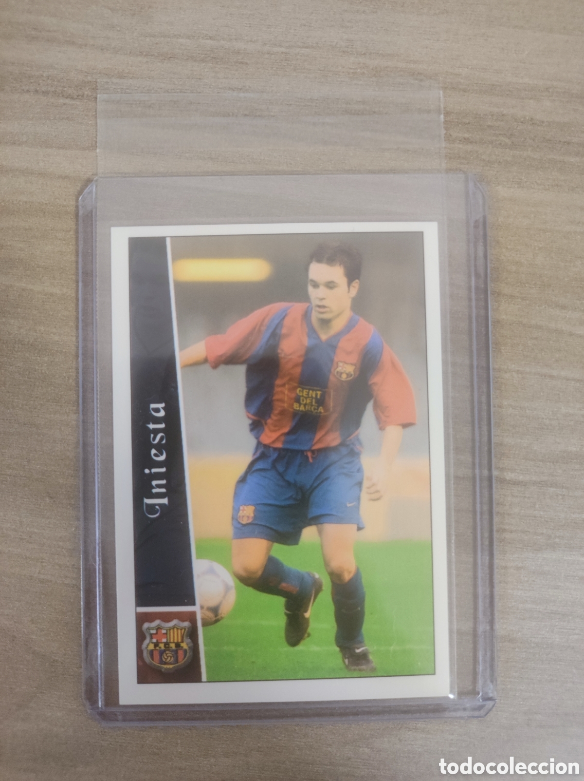 Cromos de F&uacute;tbol: Iniesta Rookie 2003 Mundicromo #666 Ideal PSA/BGS