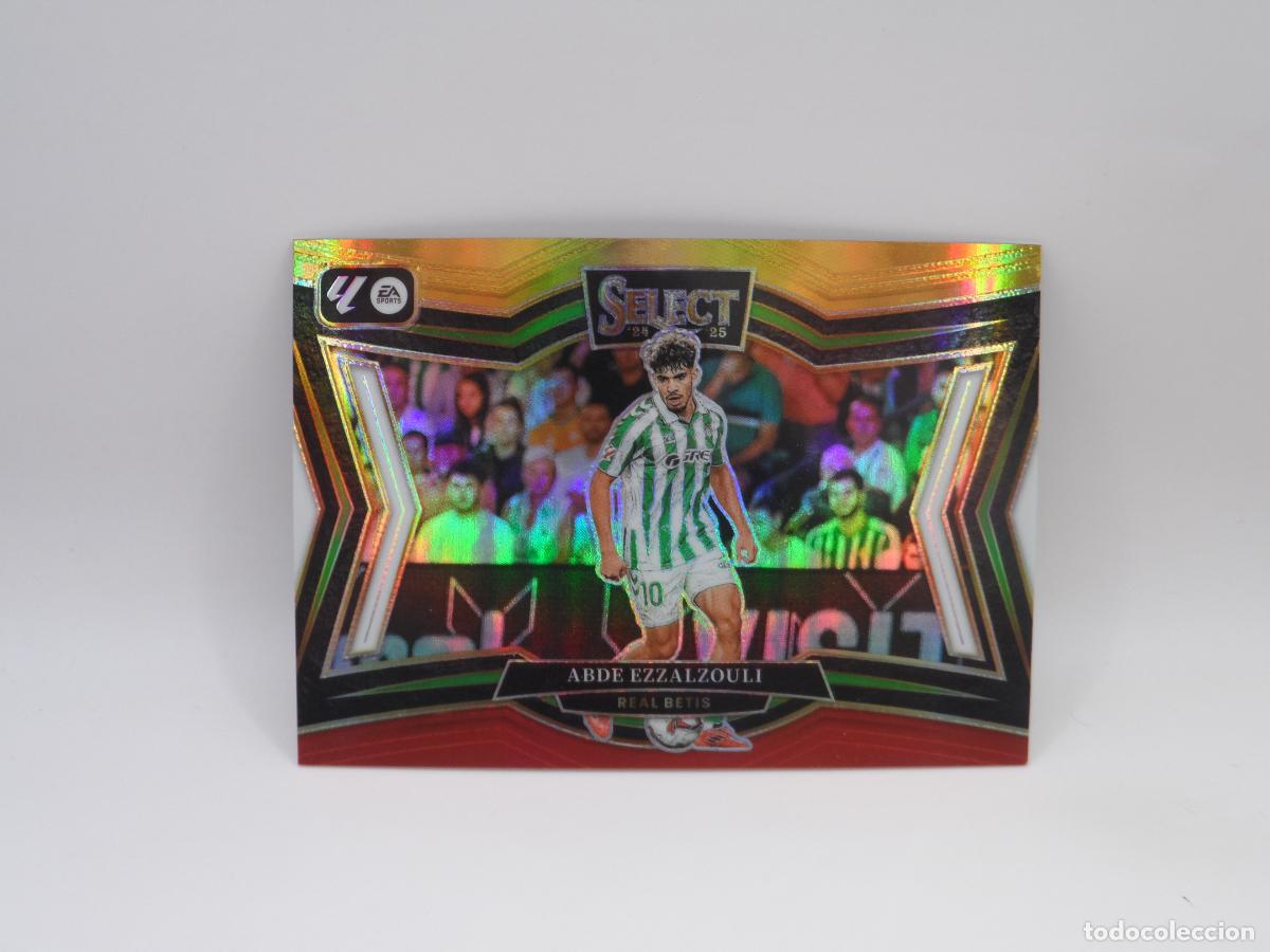 Cromos de F&uacute;tbol: 231 ABDE EZZALZOULI PARALELA MULTICOLOR BETIS PANINI SELECT LIGA 2024 2025 24 25 FIELD LEVEL