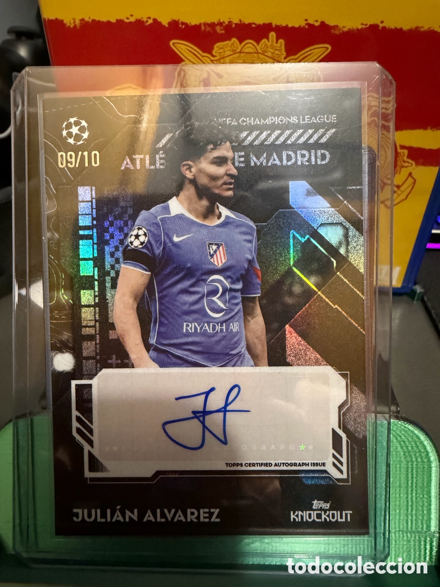 Cromos de F&uacute;tbol: Auto Juli&aacute;n &Aacute;lvarez 09/10