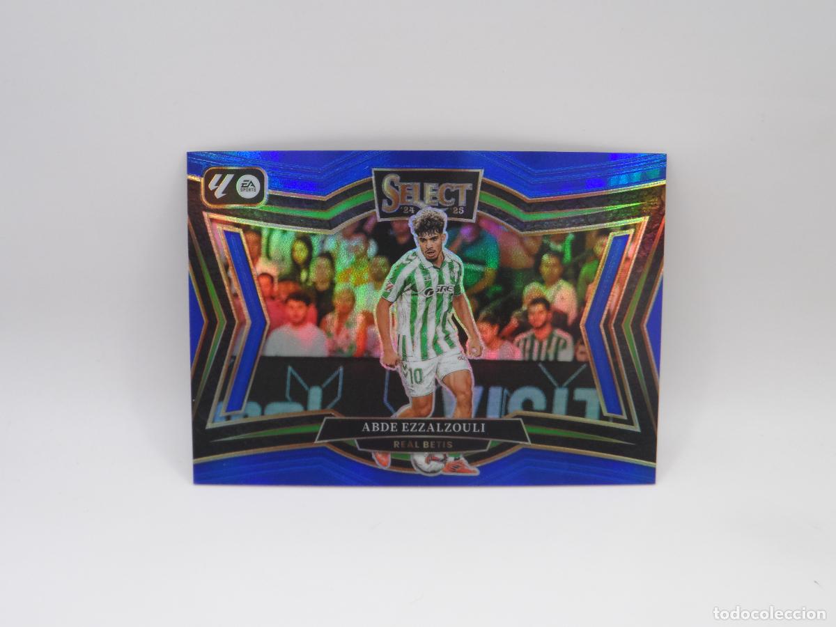 Cromos de F&uacute;tbol: 231 ABDE EZZALZOULI PARALELA BLUE PRIZM BETIS PANINI SELECT LIGA 2024 2025 24 25 FIELD LEVEL
