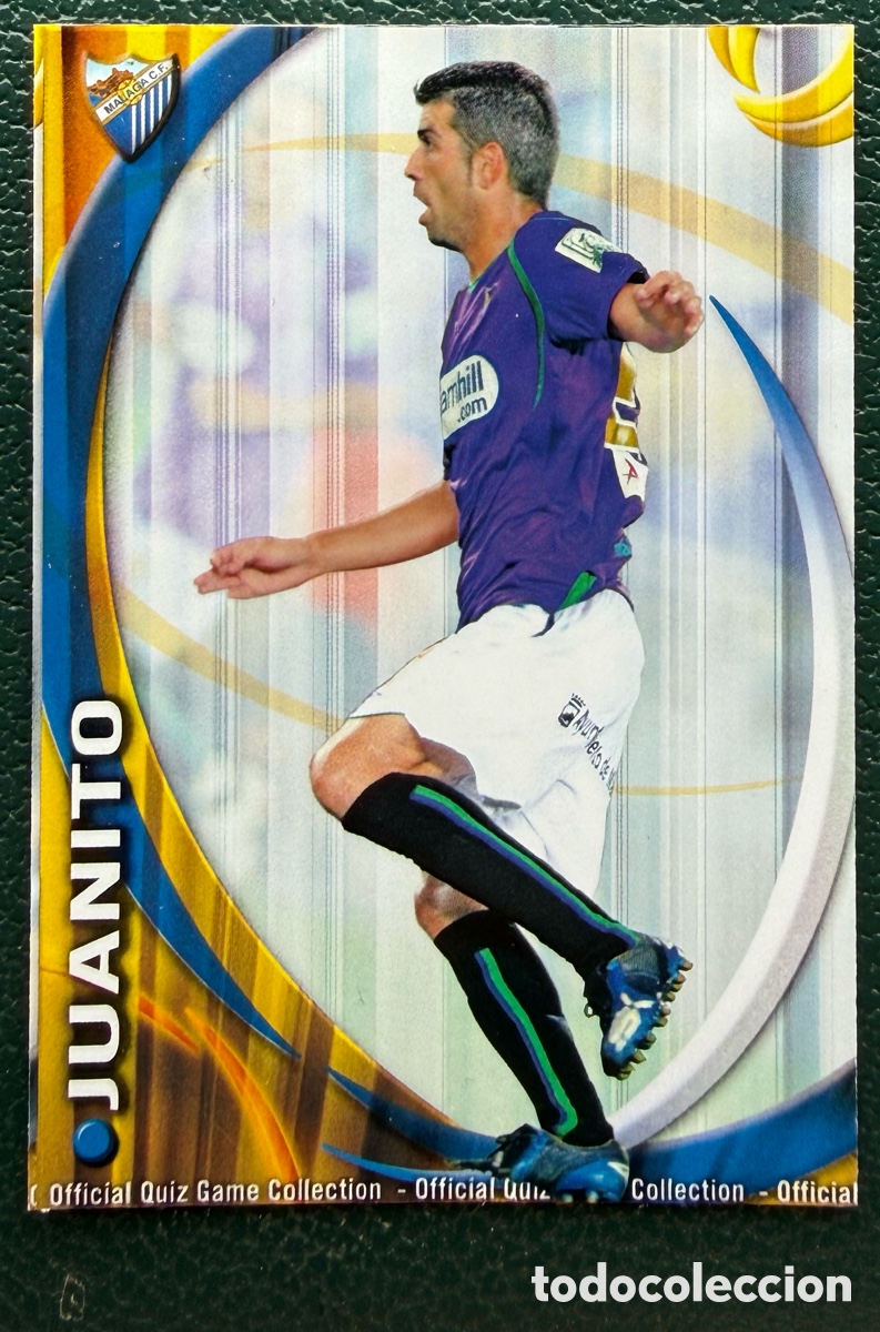 Cromos de F&uacute;tbol: 443 JUANITO MALAGA CF FICHAS ALBUM MUNDICROMO 2010 2011 10 11