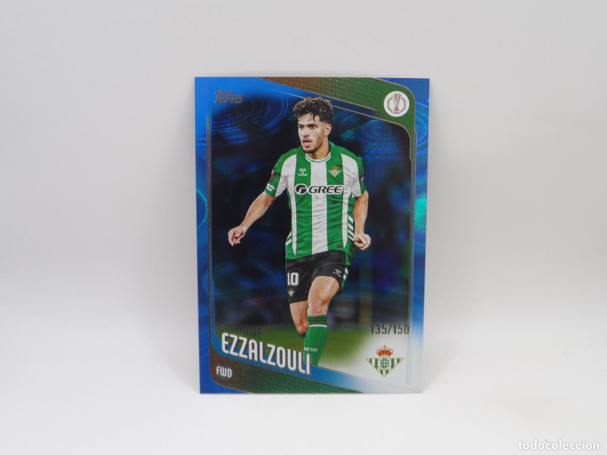 Cromos de F&uacute;tbol: 149 ABDE EZZALZOULI NUMERADA /150 BETIS TOPPS FLAGSHIP COMPETITIONS 2025 2026 25 26