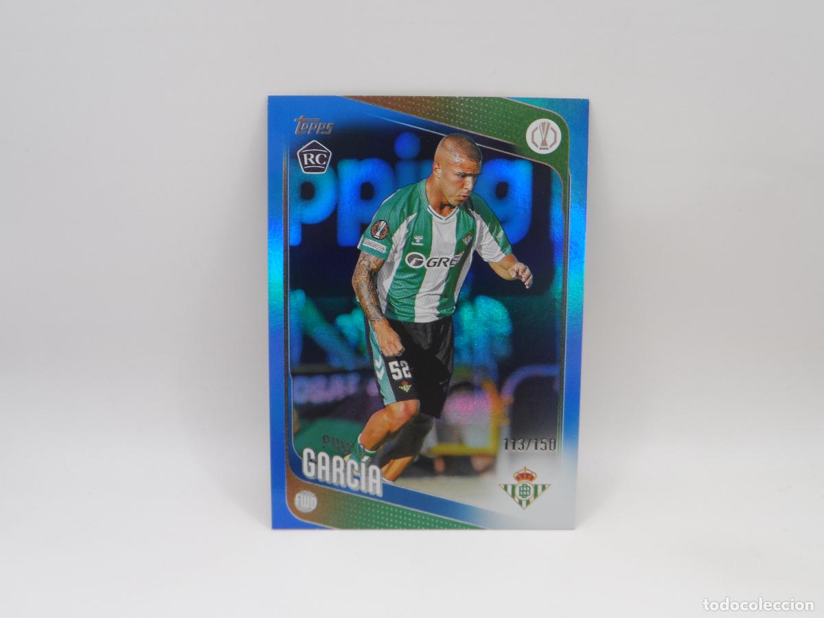 Cromos de F&uacute;tbol: 174 PABLO GARCIA NUMERADA /150 BETIS TOPPS FLAGSHIP COMPETITIONS 2025 2026 25 26 ROOKIE