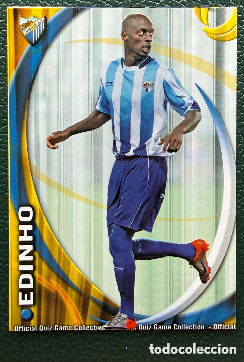 Cromos de Futebol: 451 EDINHO MALAGA CF FICHAS ALBUM MUNDICROMO 2010 2011 10 11