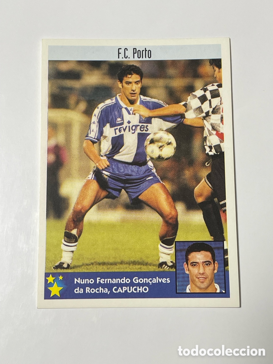 Cromos de F&uacute;tbol: Capucho Oporto Panini Los mejores equipos de Europa 1997/98 #188