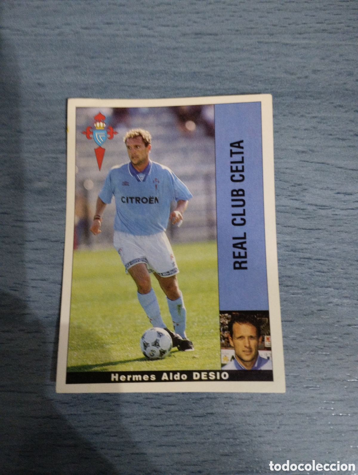 Cromos de F&uacute;tbol: Cromo Panini liga 95 96 desio celta de Vigo sin pegar