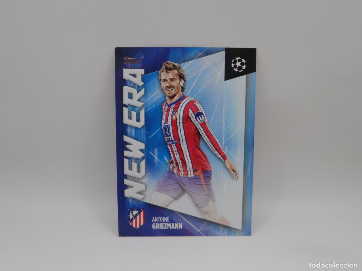 Cromos de F&uacute;tbol: NE-5 GRIEZMANN ATLETICO DE MADRID NEW ERA TOPPS FLAGSHIP CHAMPIONS LEAGUE 2024 2025 24 25