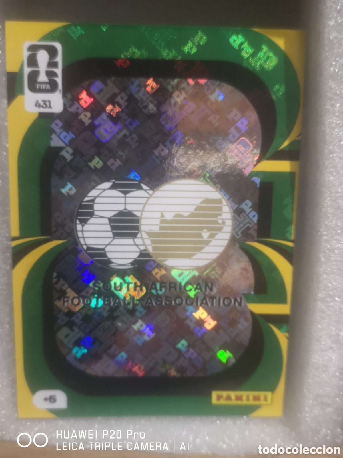 Cromos de F&uacute;tbol: ADRENALYN XL FIFA WORLD CUP 2026 ESCUDO SUDAFRICA 431
