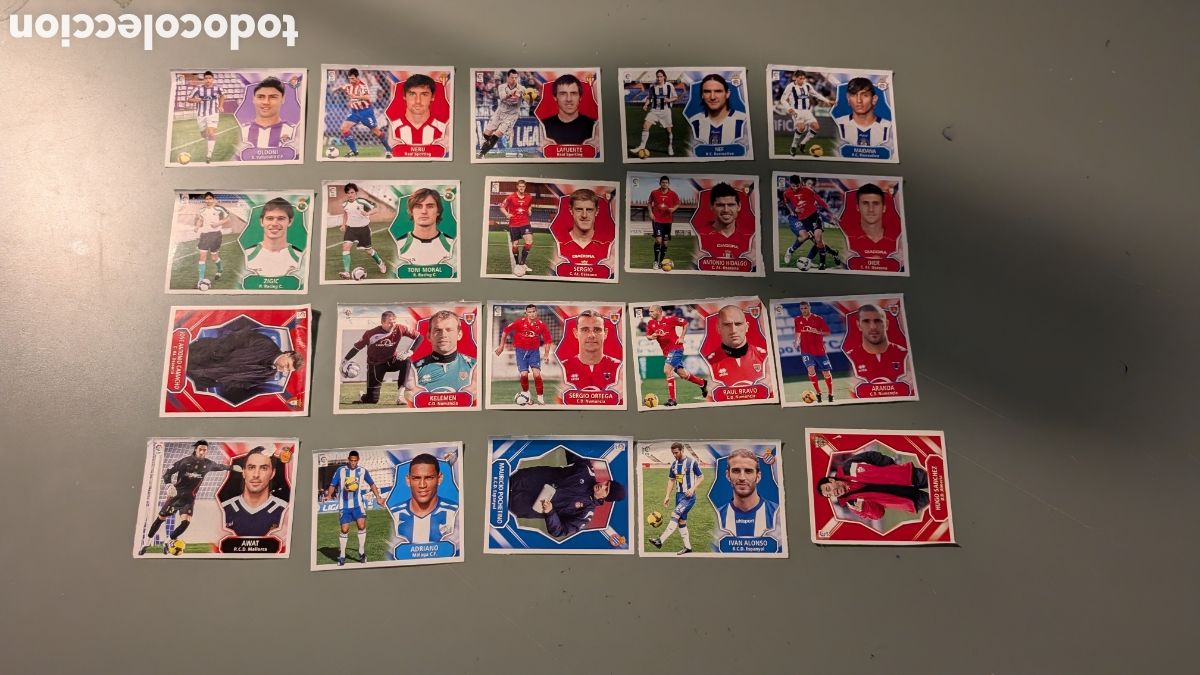 Cromos de F&uacute;tbol: LOTE 20 CROMOS DIFERENTES MERCADO INVIERNO AMPLIACI&Oacute;N LIGA ESTE 2008/09 08 09 VENTANILLA