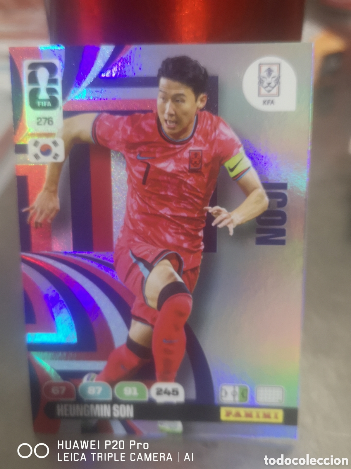 Cromos de F&uacute;tbol: ADRENALYN XL FIFA WORLD CUP 2026 ICON HEUNGMIN SON - 276