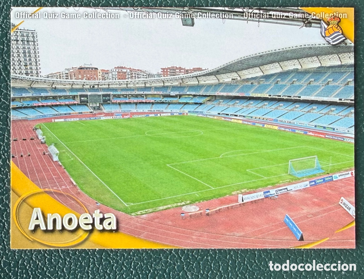 Cartes &agrave; collectionner de Football: 461 ESTADIO ANOETA MATE REAL SOCIEDAD FICHAS ALBUM MUNDICROMO 2010 2011 10 11