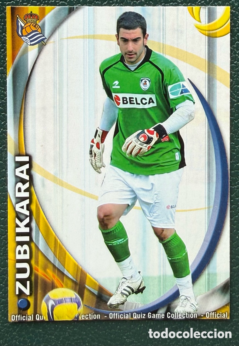 Cartes &agrave; collectionner de Football: 464 ZUBIKARAI REAL SOCIEDAD FICHAS ALBUM MUNDICROMO 2010 2011 10 11