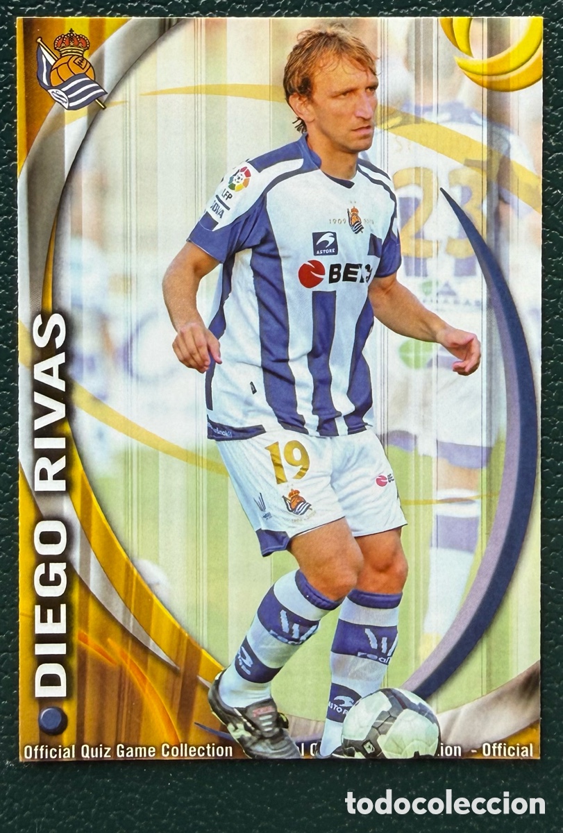 Cartes &agrave; collectionner de Football: 470 DIEGO RIVAS REAL SOCIEDAD FICHAS ALBUM MUNDICROMO 2010 2011 10 11