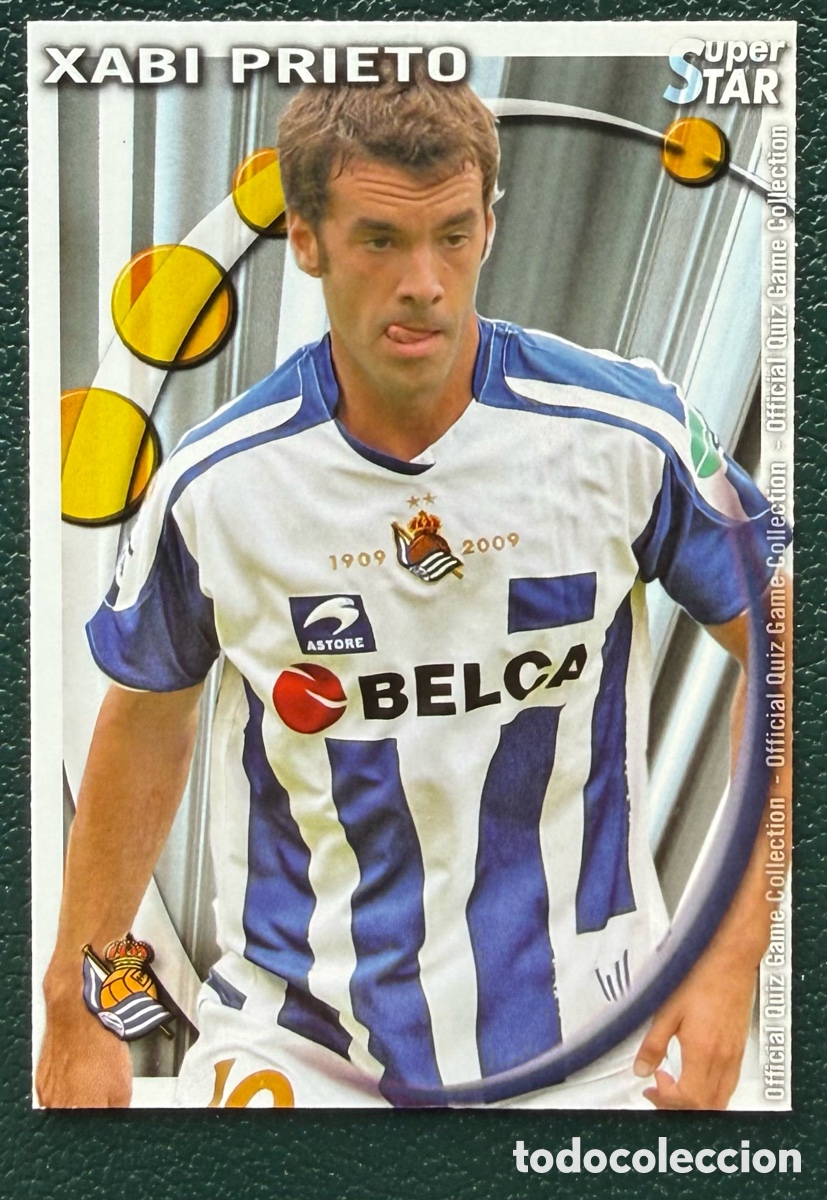 Cartes &agrave; collectionner de Football: 483 XABI PRIETO SUPERSTAR MATE REAL SOCIEDAD FICHAS ALBUM MUNDICROMO 2010 2011 10 11