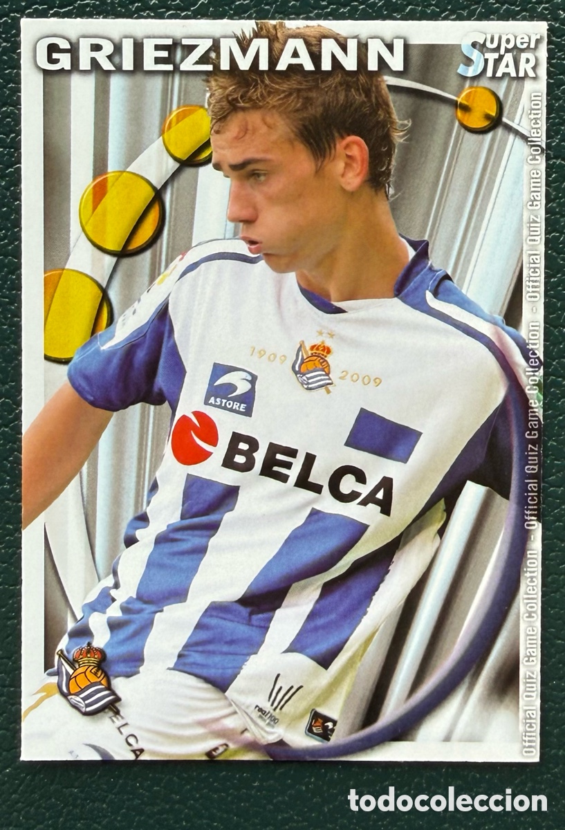 Cartes &agrave; collectionner de Football: 484 GRIEZMANN SUPERSTAR MATE REAL SOCIEDAD FICHAS ALBUM MUNDICROMO 2010 2011 10 11