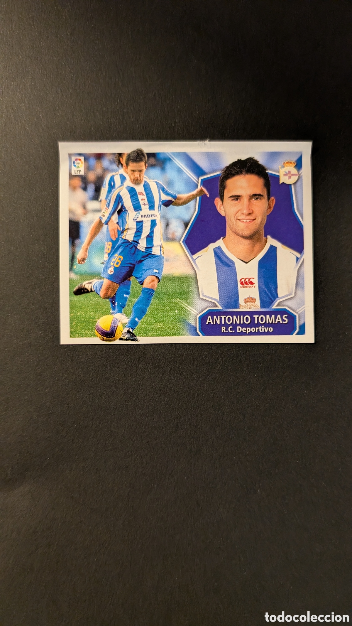 Cartes &agrave; collectionner de Football: ANTONIO TOMAS DEPORTIVO COLOCA LIGA ESTE 2008/09 08 09 VENTANILLA