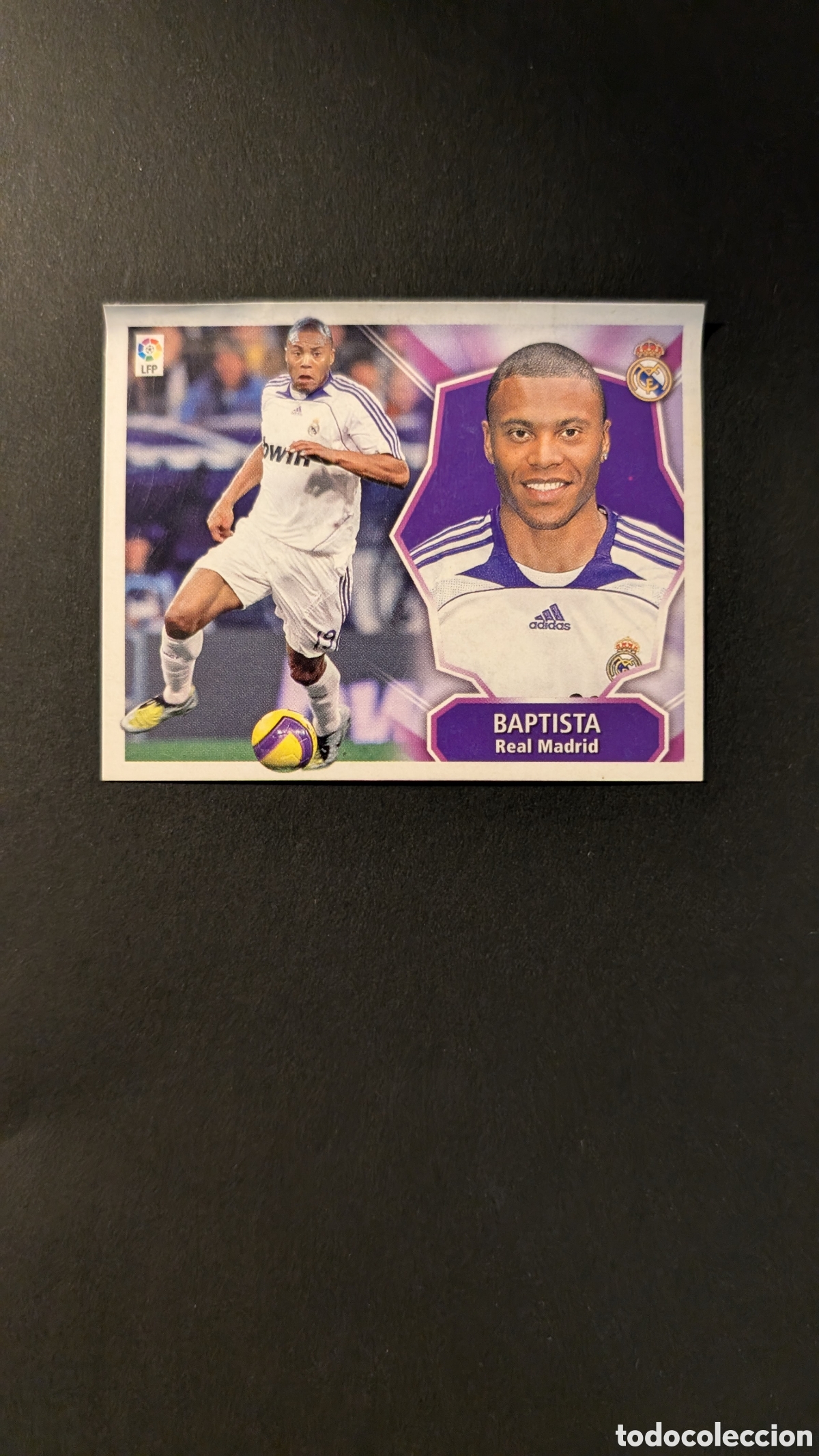 Cartes &agrave; collectionner de Football: BAPTISTA REAL MADRID LIGA ESTE 2008/09 08 09 VENTANILLA