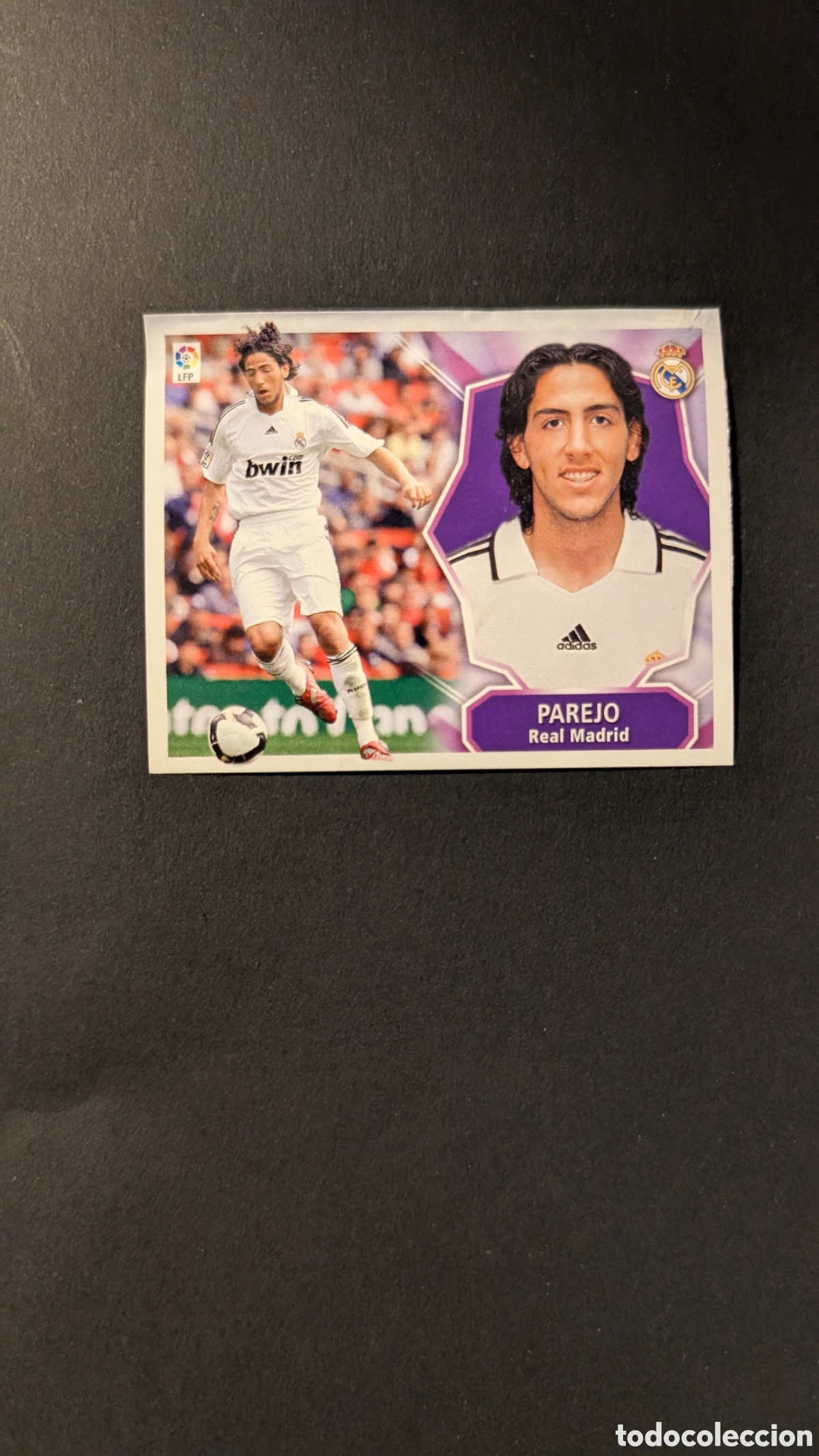 Cromos de F&uacute;tbol: PAREJO REAL MADRID MERCADO INVIERNO AMPLIACION LIGA ESTE 2008/09 08 09 VENTANILLA