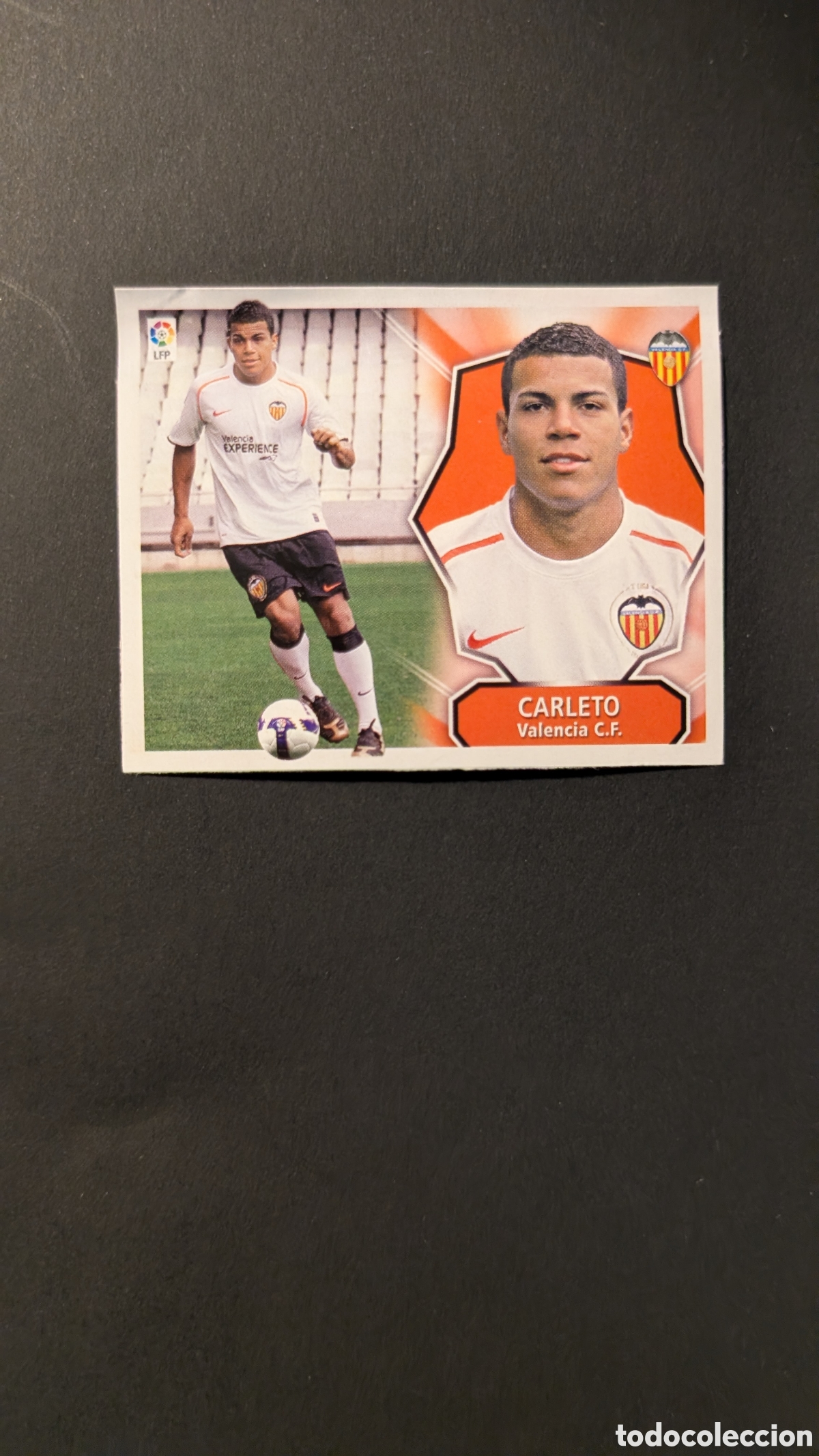 Cromos de F&uacute;tbol: CARLETO VALENCIA MERCADO INVIERNO AMPLIACION LIGA ESTE 2008/09 08 09 VENTANILLA