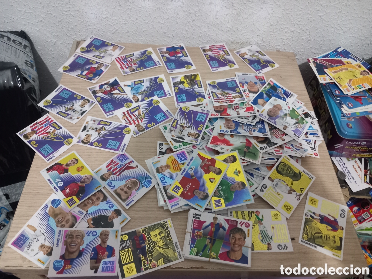 Cromos de F&uacute;tbol: 300 CROMOS DE PEGAR 25/26,,VER FOTOS