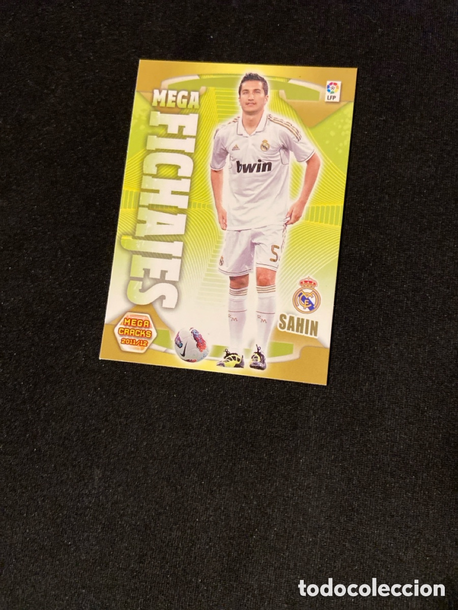 Cromos de F&uacute;tbol: SAHIN 502 MEGA FICHAJES (REAL MADRID) PANINI MEGACRACKS 2011-2012 11 12 CROMO CARTA M-5