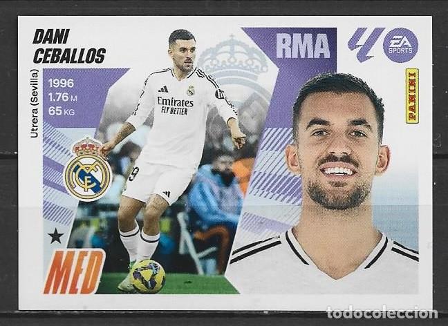 Cromos de F&uacute;tbol: Liga este 25/26 - Dani Ceballos - N&ordm; 13 - R. Madrid
