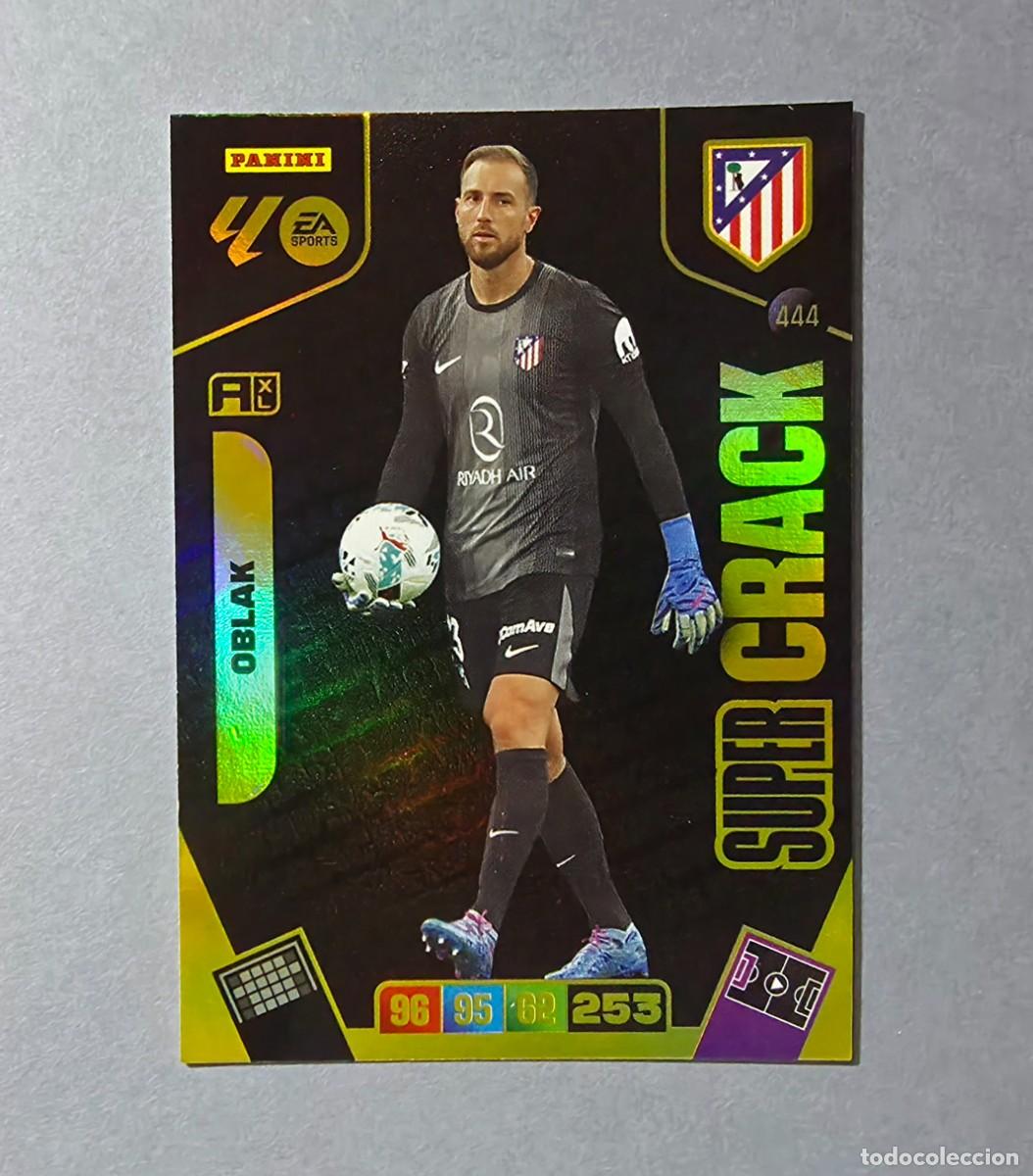 Cromos de F&uacute;tbol: 444 OBLAK (SUPER CRACK) - ATL&Eacute;TICO MADRID - ADRENALYN XL 2025-26 - 25/26 (NUEVO)
