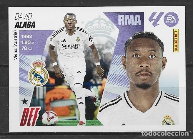 Cromos de F&uacute;tbol: Liga este 25/26 - Alaba - N&ordm; 9 - R. Madrid