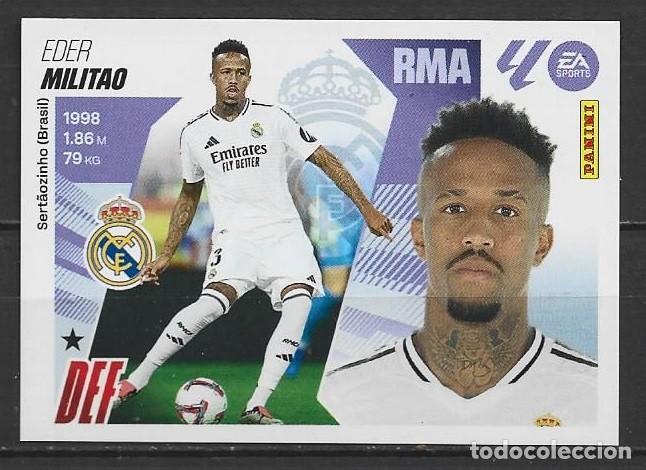 Cromos de F&uacute;tbol: Liga este 25/26 - Militao - N&ordm; 8 - R. Madrid