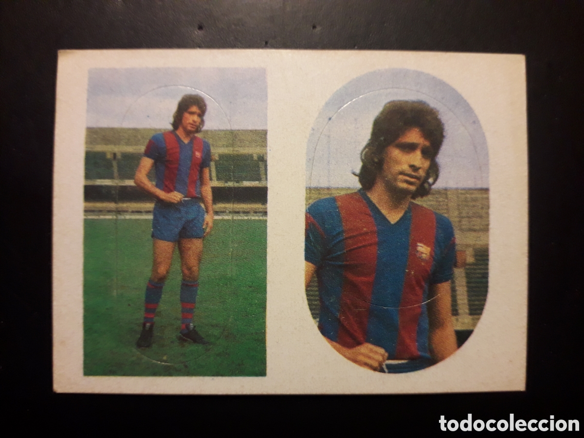 Cromos de F&uacute;tbol: MARINHO FC BARCELONA ED MAGA 1975 1976 75 76 N&deg; 56 Y 67 SIN PEGAR, PEDIDO M&Iacute;NIMO 3&euro;.