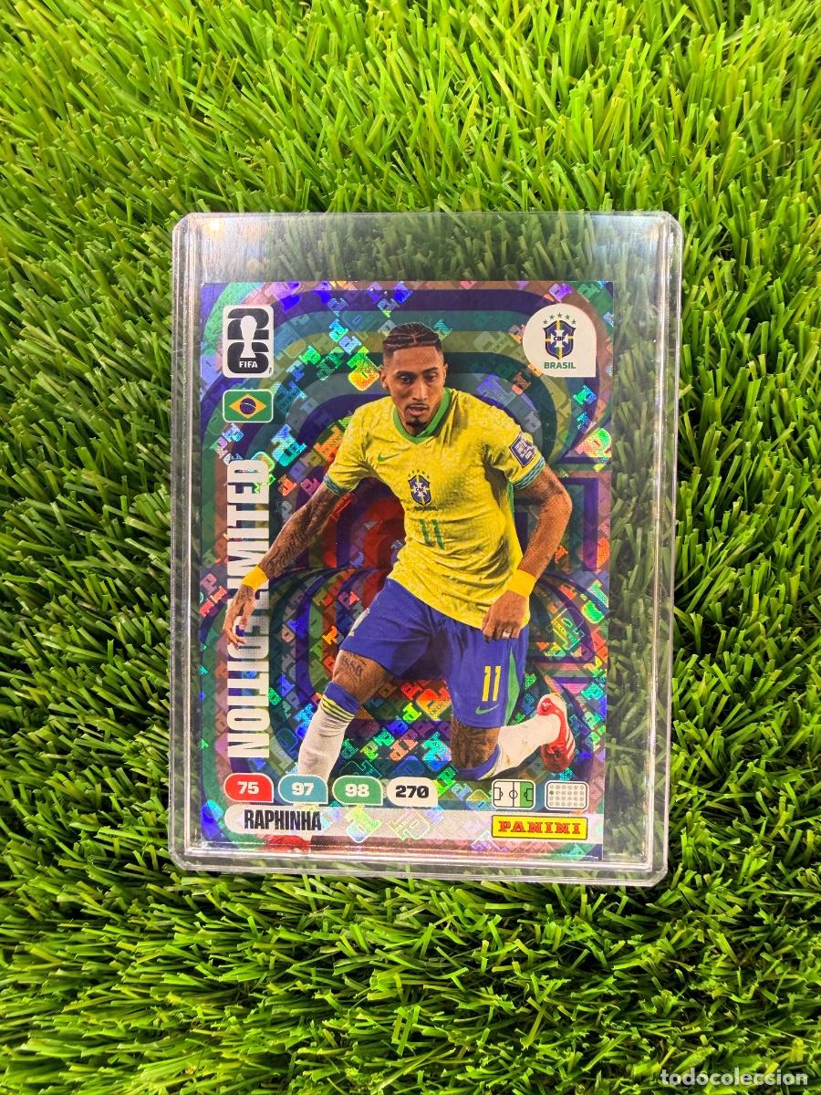 Cromos de F&uacute;tbol: Raphinha Limited Edition Brasil Adrenalyn XL Mundial 2026