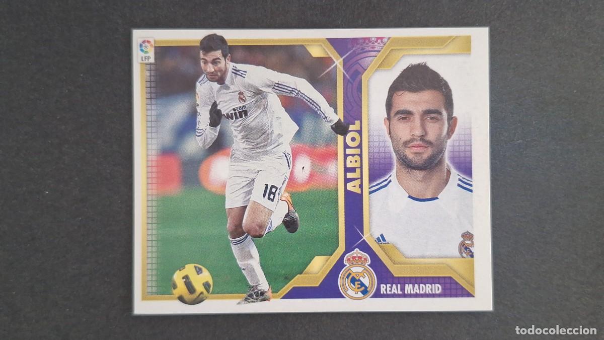 Cromos de F&uacute;tbol: ALBIOL REAL MADRID LIGA ESTE 2011/12 11 12 NUNCA PEGADO SIN PEGAR