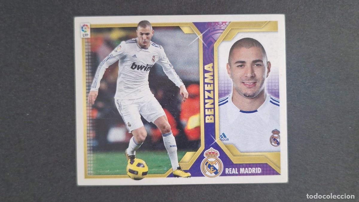 Cromos de F&uacute;tbol: BENZEMA REAL MADRID LIGA ESTE 2011/12 11 12 NUNCA PEGADO SIN PEGAR