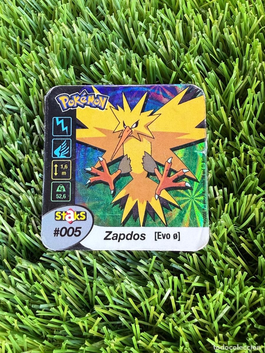 Cromos de F&uacute;tbol: N&ordm; 5 Zapdos Pokemon Staks 2006